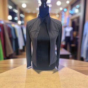 Lululemon Black Zip-Up Jacket.